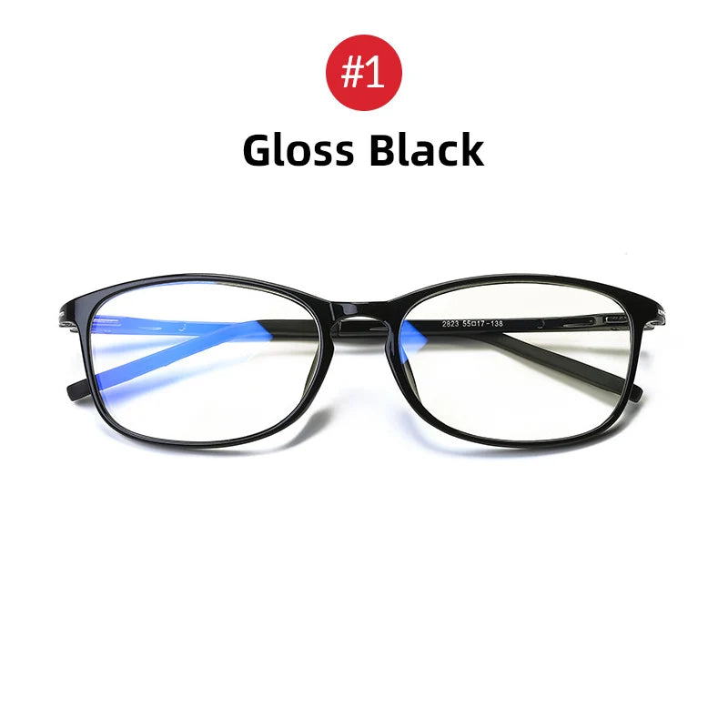 Anti Blue Light Glasses Men Radiation Women TR90 Computer  Gaming Square Frame Ray Blocking  Cute Eyeglasses