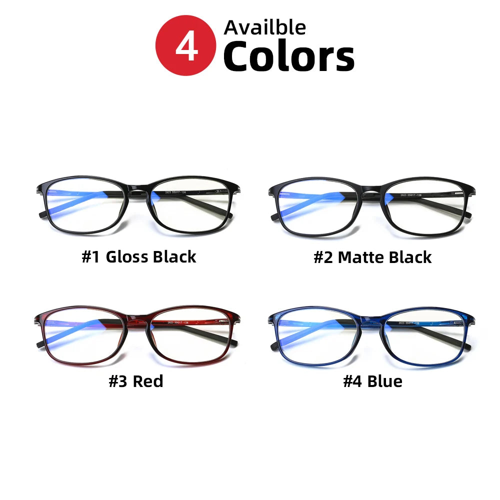Anti Blue Light Glasses Men Radiation Women TR90 Computer  Gaming Square Frame Ray Blocking  Cute Eyeglasses