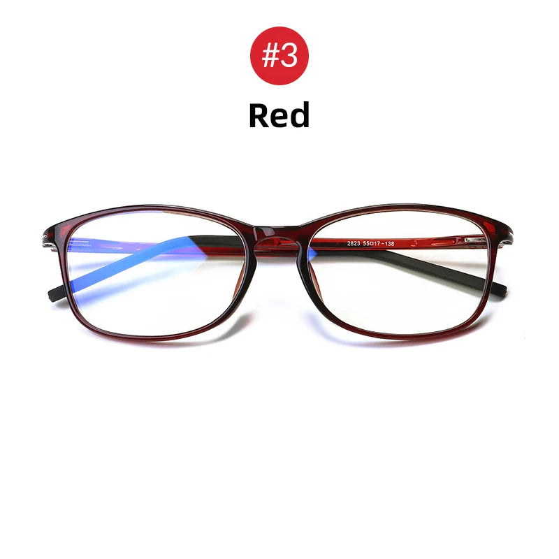 Anti Blue Light Glasses Men Radiation Women TR90 Computer  Gaming Square Frame Ray Blocking  Cute Eyeglasses