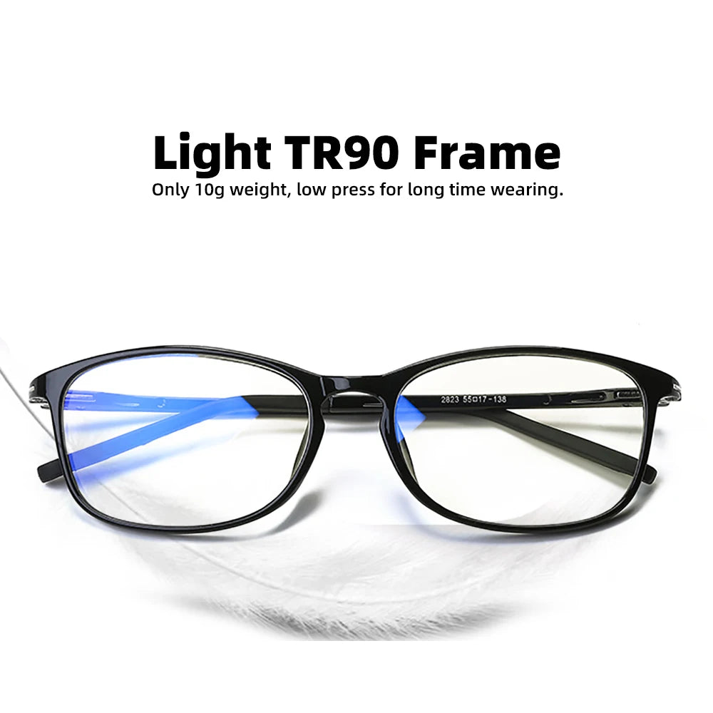 Anti Blue Light Glasses Men Radiation Women TR90 Computer  Gaming Square Frame Ray Blocking  Cute Eyeglasses