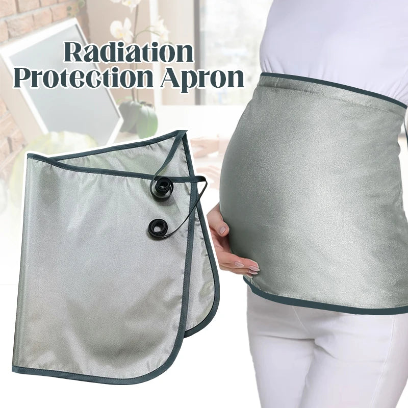 Maternity Anti-radiation Belly Apron EMF Shielding Protector Electromagnetic Radiation Abdominal Apron