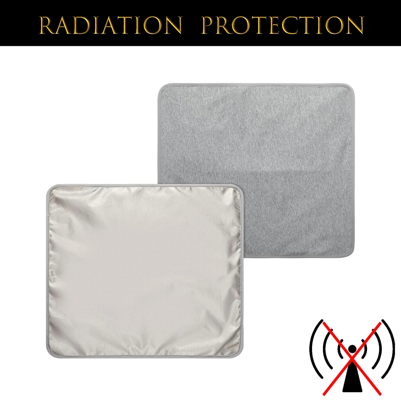 Anti-radiation Blanket EMF Protection Body Cover Radiation Shielding Conductive Copper Fiber Faraday Fabric Pad Block Signal