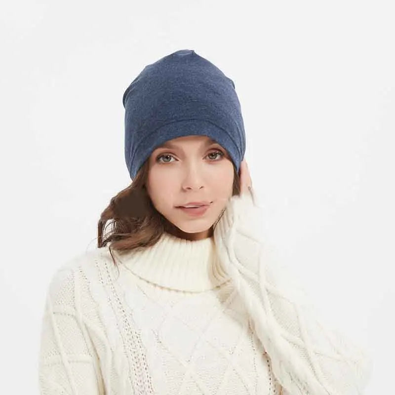Anti Radiation Faraday EMF Protective Beanies Women Men Anti Radiation Cap Half Silver Fiber RFID Blocking Electromagnetic Hat