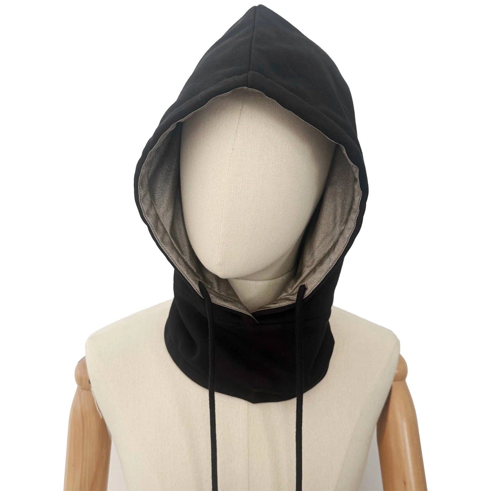 Anti-Radiation Silver Fiber Fabric Hood EMF RF Shielding Face Head Protective Cover WiFi 5G Signal Blocking Hat Antibacterial