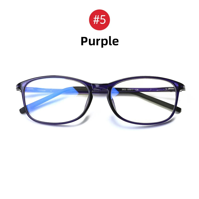 Anti Blue Light Glasses Men Radiation Women TR90 Computer  Gaming Square Frame Ray Blocking  Cute Eyeglasses