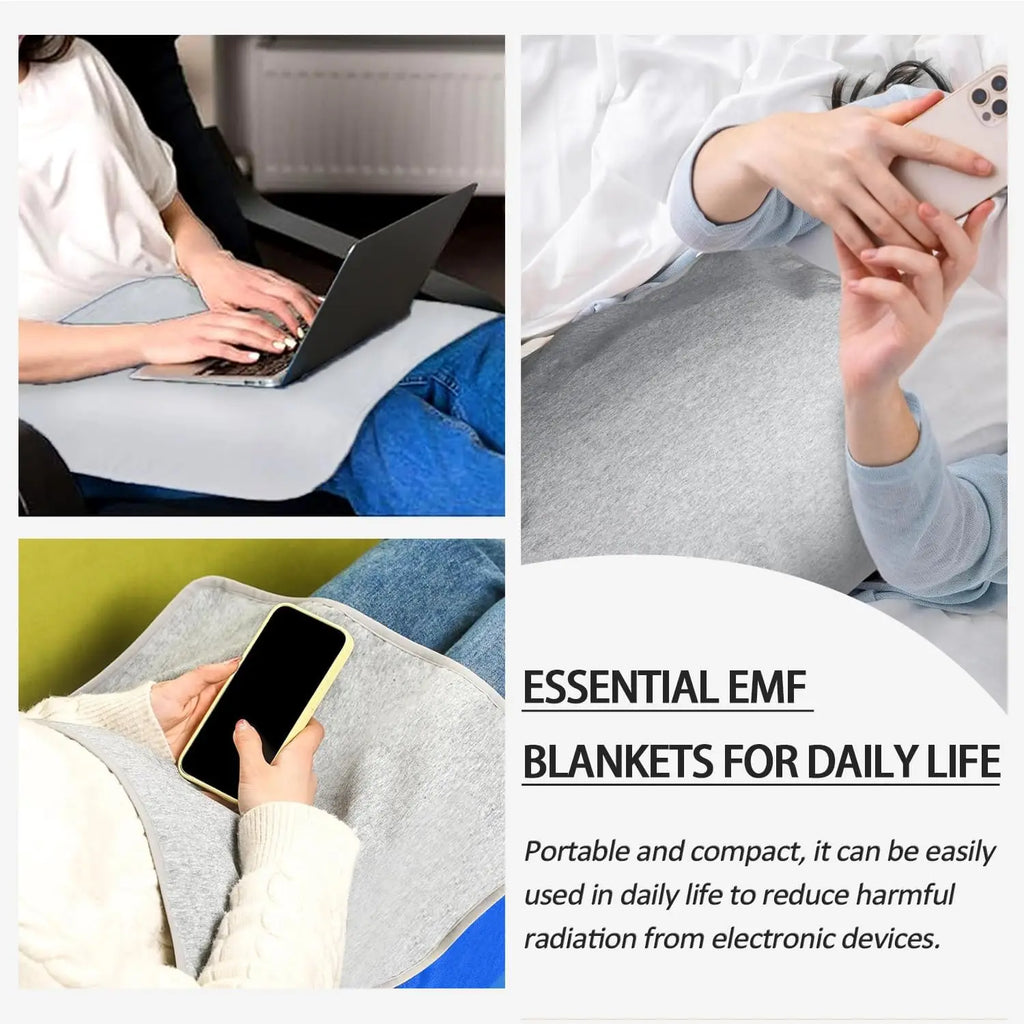 Anti-radiation Blanket EMF Protection Body Cover Radiation Shielding Conductive Copper Fiber Faraday Fabric Pad Block Signal