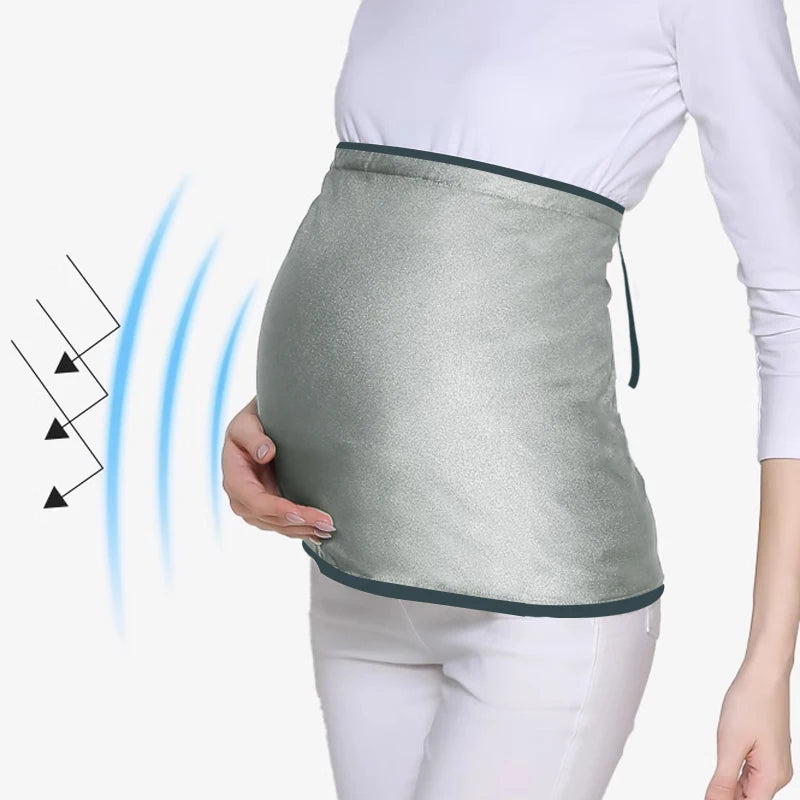 Maternity Anti-radiation Belly Apron EMF Shielding Protector Electromagnetic Radiation Abdominal Apron