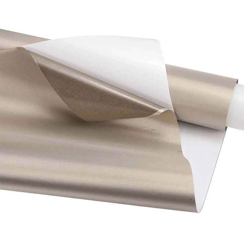 Self-adhesive Anti-radiation Fabric Signal Blocking Material Faraday Fabric RFID/RF Copper/Nickel EMF Protection Cloth
