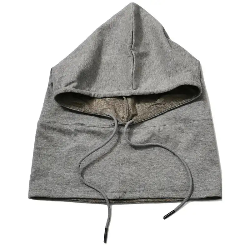 Anti-Radiation Silver Fiber Fabric Hood EMF RF Shielding Face Head Protective Cover WiFi 5G Signal Blocking Hat Antibacterial