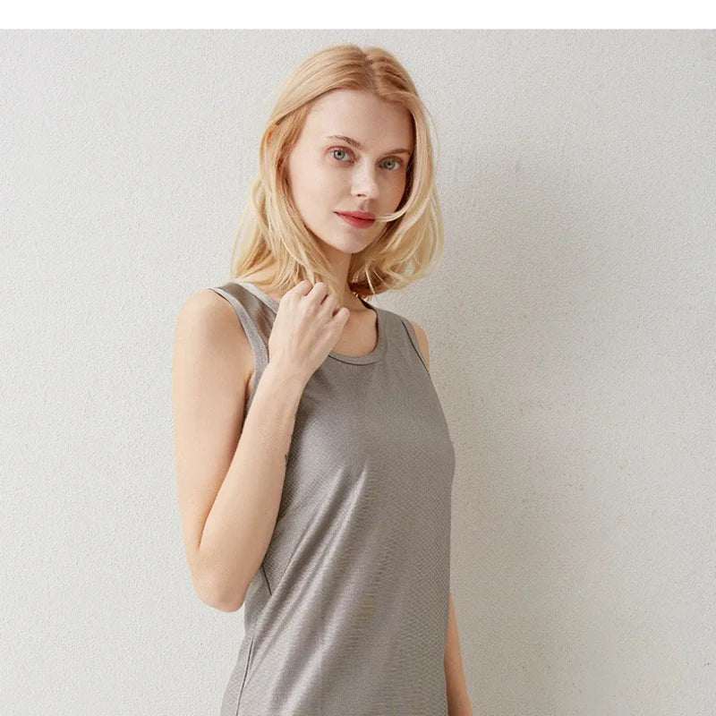 Anti-radiation Women's Underwear 100% Silver Fiber Knitted Fabric 5g Communication Base Station EMF Shielding Underwear